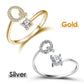 ⏳Oferta Especial por Tempo Limitado⏰Anel com Inicial "Amor" – Personalizado, ajustável e perfeito como um presente significativo para você ou para alguém especial ✨