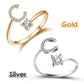 ⏳Oferta Especial por Tempo Limitado⏰Anel com Inicial "Amor" – Personalizado, ajustável e perfeito como um presente significativo para você ou para alguém especial ✨