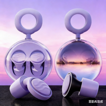 Tampões de ouvido para dormir com esterilização UV e cancelamento de ruído