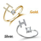 ⏳Oferta Especial por Tempo Limitado⏰Anel com Inicial "Amor" – Personalizado, ajustável e perfeito como um presente significativo para você ou para alguém especial ✨