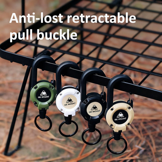 🥳PROMOÇÃO DE 2026🥳💞Mais de 50 mil unidades vendidas!🔑🎣 50% DE DESCONTO! Porta-chaves com mosquetão retrátil – cordão de aço de 65 cm, 100 000 ciclos de tração. Leve e resistente. Acabaram-se as dificuldades para encontrar as chaves! 🧗✨