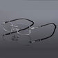🔥limited-time 50% off🔥New Sapphire high hardness anti-blue Dual-Use Reading Glasses✨