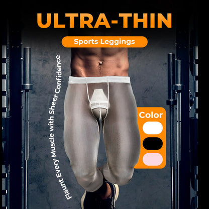 🎁Hot Sale🔥Men's Ultra-Thin Sports Leggings⏳Limited Time 3-Day Special 50% Discount