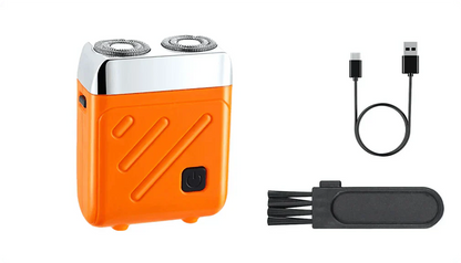 💥50% de desconto🏆Mini barbeador elétrico para homens⚡Consiga o barbear perfeito!