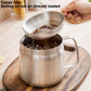 Strain & Reuse Oil Instantly! 2-in-1 Stainless Oil Strainer Pot