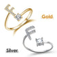 ⏳Oferta Especial por Tempo Limitado⏰Anel com Inicial "Amor" – Personalizado, ajustável e perfeito como um presente significativo para você ou para alguém especial ✨