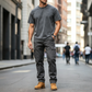 Calças Táticas Cargo Masculinas de Algodão