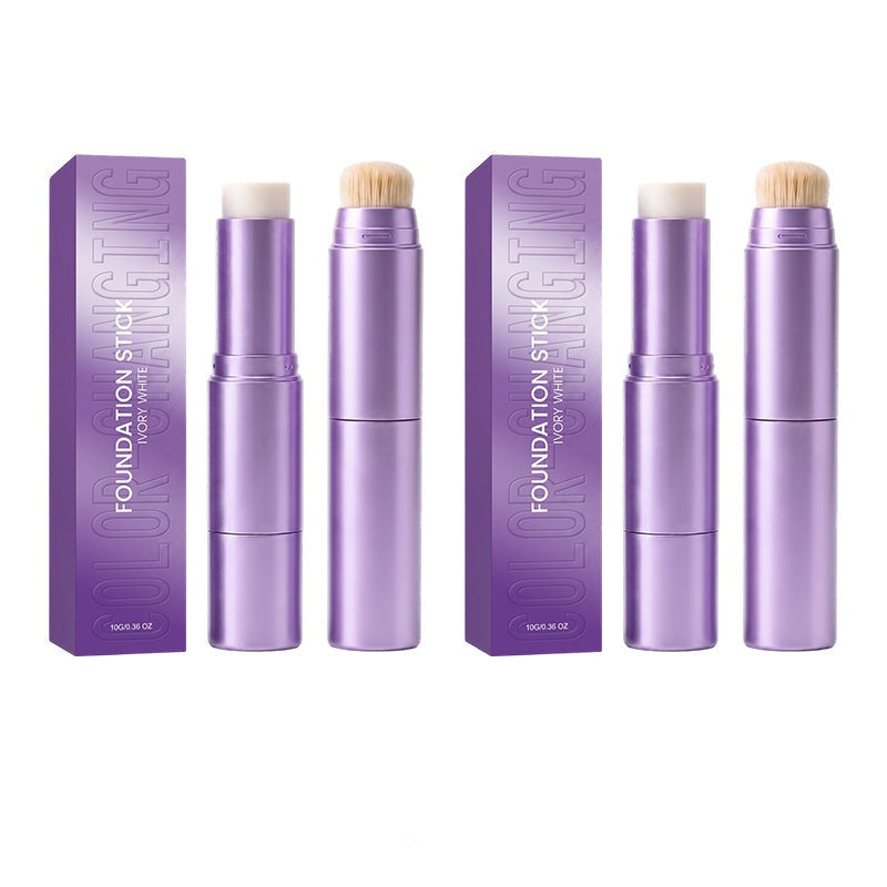🔥Last Day Buy 1 Get 1 FREE💄✨ 2-in-1 Color Changing Foundation Stick | Skin Tone Matching Cream Foundation Stick for Flawless Makeup