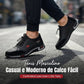 Sapatos masculinos leves e macios, sem cadarço.