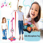 🎤 Presente Perfeito para Estrelinhas 🎄✨ Brinquedo Microfone Infantil Karaokê | PROMOÇÃO DE NATAL COM 50% DE DESCONTO | Máquina para cantar junto com luzes piscantes e melodias integradas