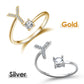 ⏳Oferta Especial por Tempo Limitado⏰Anel com Inicial "Amor" – Personalizado, ajustável e perfeito como um presente significativo para você ou para alguém especial ✨