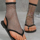 💎Mesh Diamond Sexy Lace Flat Sandals
