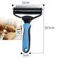 ⏳LAST DAY: Only 9.9￡！🎉 #1 in UK Pet Grooming 2026 🏆Professional Double-Sided Deshedding Brush for Dogs & Cats – Reduces Shedding by 90%💪