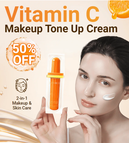 🔥Newly developed cosmetics on sale💥Multi-Vitamin C Natural Make-up Cream⏳Limited Time Offer😍Buy More Get More!