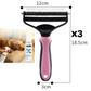 ⏳LAST DAY: Only 9.9￡！🎉 #1 in UK Pet Grooming 2026 🏆Professional Double-Sided Deshedding Brush for Dogs & Cats – Reduces Shedding by 90%💪