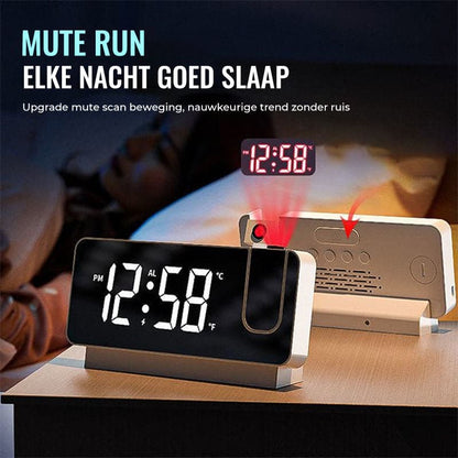 🔥Promoção com 50% de desconto✨Relógio de projeção digital inteligente