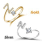 ⏳Oferta Especial por Tempo Limitado⏰Anel com Inicial "Amor" – Personalizado, ajustável e perfeito como um presente significativo para você ou para alguém especial ✨