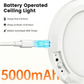 💥Grande Promoção - 50% de Desconto💡Luminária de Teto Recarregável com Sensor de Movimento e Controle Remoto