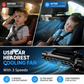 USB Car Headrest Cooling Fan with 3 Speeds