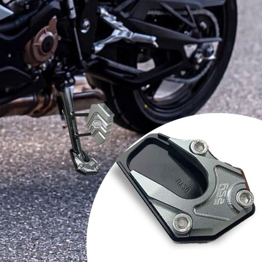 Almofada de extensão do suporte lateral para motocicleta