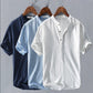 Men's New Linen Casual Short-Sleeve Shirt