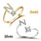 ⏳Oferta Especial por Tempo Limitado⏰Anel com Inicial "Amor" – Personalizado, ajustável e perfeito como um presente significativo para você ou para alguém especial ✨