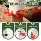 🔥Copos de água automáticos para aves com rosca de 5/16 polegadas
