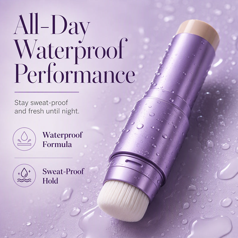 🔥Last Day Buy 1 Get 1 FREE💄✨ 2-in-1 Color Changing Foundation Stick | Skin Tone Matching Cream Foundation Stick for Flawless Makeup
