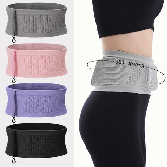 👑Promoção com 50% de desconto🔥Bolsa de cintura oculta respirável de malha multifuncional