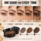 ✨ 50% OFF!🖌️🖌️2-Color Waterproof Eyebrow Stamp Powder Kit, Smudge-Proof Quick Natural Full Brow Makeup with Dual-End Brush