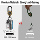 🥳PROMOÇÃO DE 2026🥳💞Mais de 50 mil unidades vendidas!🔑🎣 50% DE DESCONTO! Porta-chaves com mosquetão retrátil – cordão de aço de 65 cm, 100 000 ciclos de tração. Leve e resistente. Acabaram-se as dificuldades para encontrar as chaves! 🧗✨