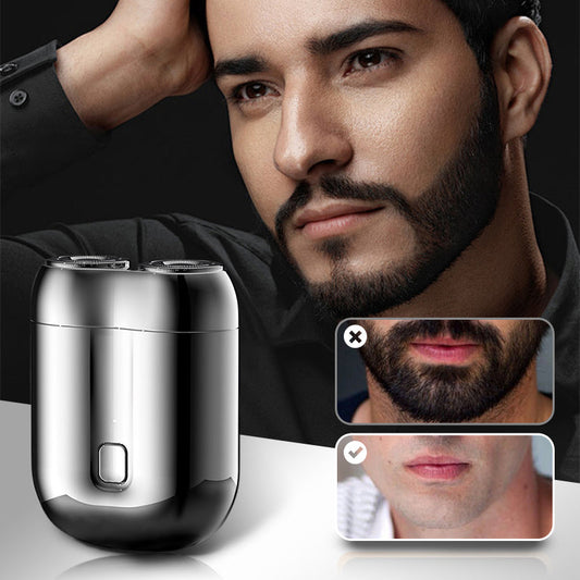 ⏳LIMITED HOT SALE 56% OFF!!💥2025 New Mini Double Head Electric Shave
