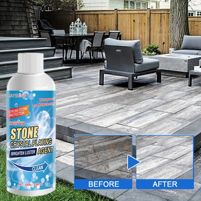 🔥Stone Stain Remover Cleaner (Effective Removal of Oxidation, Rust, Stains)