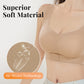 💕Women's Cozy Seamless Push Up Front Closure Bra🎁