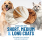 ⏳LAST DAY: Only 9.9￡！🎉 #1 in UK Pet Grooming 2026 🏆Professional Double-Sided Deshedding Brush for Dogs & Cats – Reduces Shedding by 90%💪