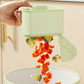 🔥Suction Cup Sink Corner Rack. Traps food debris, allowing water to flow faster