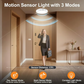 💥Grande Promoção - 50% de Desconto💡Luminária de Teto Recarregável com Sensor de Movimento e Controle Remoto