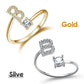 ⏳Oferta Especial por Tempo Limitado⏰Anel com Inicial "Amor" – Personalizado, ajustável e perfeito como um presente significativo para você ou para alguém especial ✨