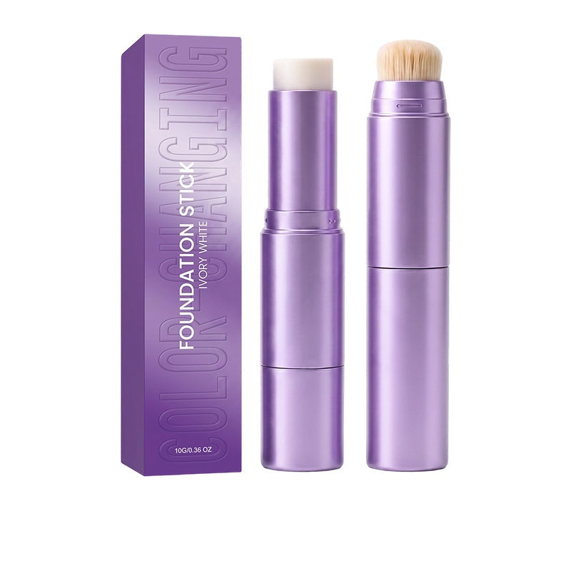 🔥Last Day Buy 1 Get 1 FREE💄✨ 2-in-1 Color Changing Foundation Stick | Skin Tone Matching Cream Foundation Stick for Flawless Makeup