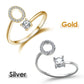 ⏳Oferta Especial por Tempo Limitado⏰Anel com Inicial "Amor" – Personalizado, ajustável e perfeito como um presente significativo para você ou para alguém especial ✨