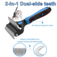 ⏳LAST DAY: Only 9.9￡！🎉 #1 in UK Pet Grooming 2026 🏆Professional Double-Sided Deshedding Brush for Dogs & Cats – Reduces Shedding by 90%💪
