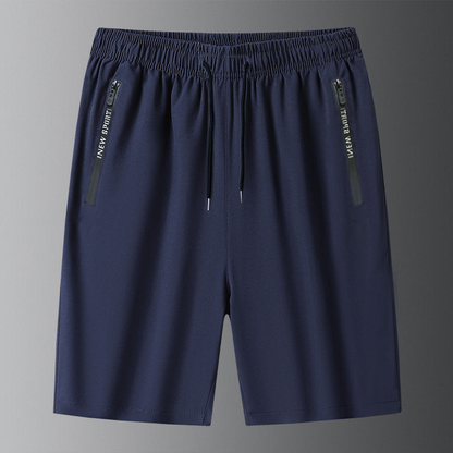 Venda imperdível🔥Shorts elásticos unissex de seda gelada de secagem rápida