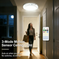💥Grande Promoção - 50% de Desconto💡Luminária de Teto Recarregável com Sensor de Movimento e Controle Remoto