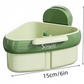 🔥Suction Cup Sink Corner Rack. Traps food debris, allowing water to flow faster