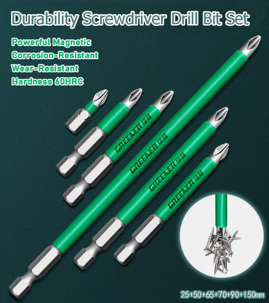 😍Best Sellers😍Strong Magnetic Durability Screwdriver Drill Bit Set