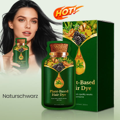 🔥COMPRE 2, GANHE 1 GRÁTIS🔥Cor de cabelo suave, à base de plantas, para uso rápido