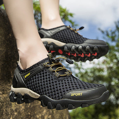 🎁Desconto de 50% por tempo limitado⏳Sapatos impermeáveis, casuais e respiráveis para atividades ao ar livre para homens