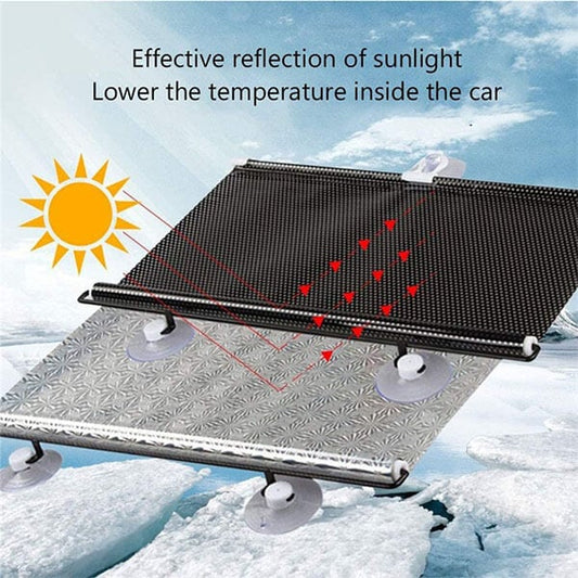 🔥Summer Promotion 50%OFF-Foldable Retractable Sunshade Sunblind🔥