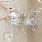 Multifunctional Suction Cup Bathroom Wall Shelf