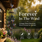 Vintage Metal Memorial Wind Chimes for Garden